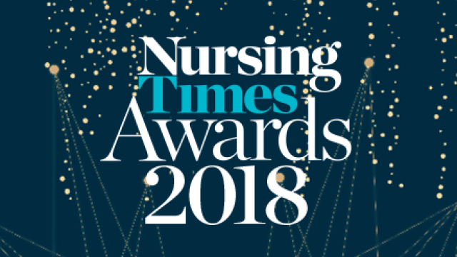 Nursing Times Award 2018 logo